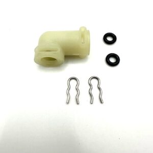 ELBOW CONNECTOR KIT FOR SOLENOID VALVE WITH  2 x O RINGS & CLIPS